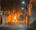 De nueva cuenta, incendian vehículo en la calle 17 de diciembre de Atasta