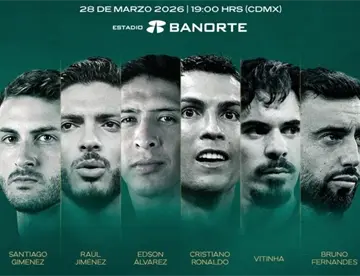 México enfrentará a Portugal de Cristiano Ronaldo para fecha FIFA en 2026