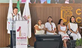 Presume Ovidio Peralta finanzas sólidas y sanas en Comalcalco