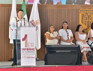 Presume Ovidio Peralta finanzas sólidas y sanas en Comalcalco