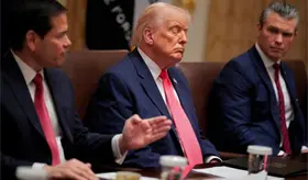 Trump se queda dormido en última reunión del año con su gabinete