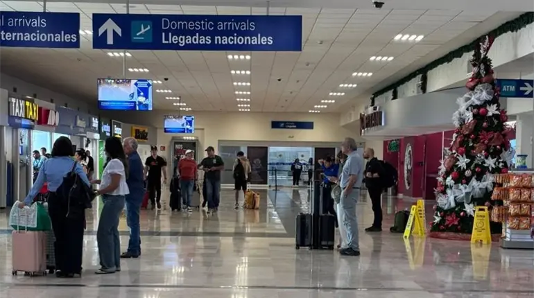 Espera Aeropuerto de Villahermosa movilización de hasta 120 mil pasajeros en diciembre
