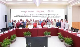Celebran la segunda Sesión Ordinaria del Consejo Municipal de Participación Escolar en Centro