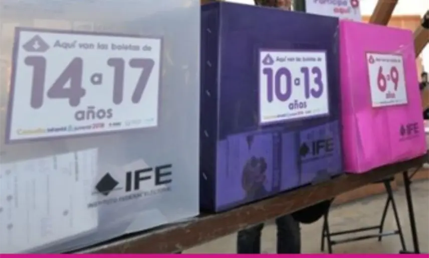 Reporta INE, incremento superior al 200% en la participación en la consulta infantil y juvenil 2024