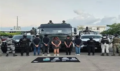 Detienen a cinco con droga en Cárdenas; dos son menores de edad