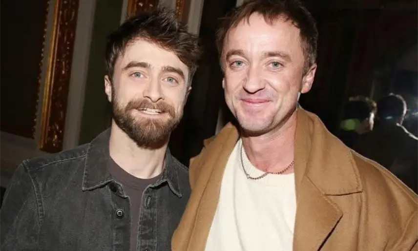 ¡Mágico encuentro! Daniel Radcliffe y Tom Felton se reúnen en Nueva York