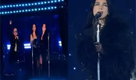 Dua Lipa sorprende cantando ´Oye mi amor´ junto a Fher de Maná en segundo concierto en CDMX