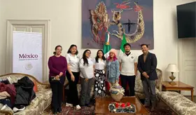 Estudiantes de la UTTAB visitan embajada de México en Italia