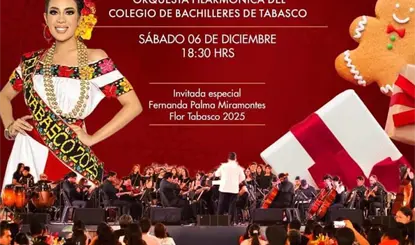 Gran concierto navideño de la Orquesta Filarmónica del COBATAB en City Center