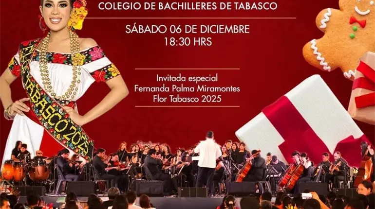 Gran concierto navideño de la Orquesta Filarmónica del COBATAB en City Center