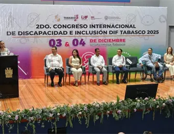 Inaugura DIF Tabasco el Segundo Congreso Internacional de Discapacidad e Inclusión