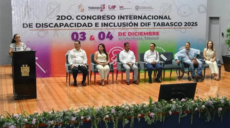 Inaugura DIF Tabasco el Segundo Congreso Internacional de Discapacidad e Inclusión