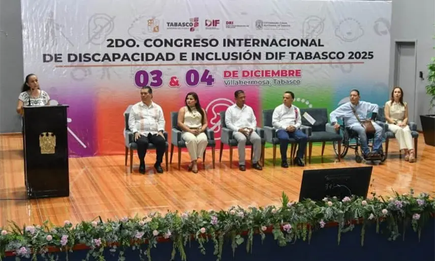 Inaugura DIF Tabasco el Segundo Congreso Internacional de Discapacidad e Inclusión
