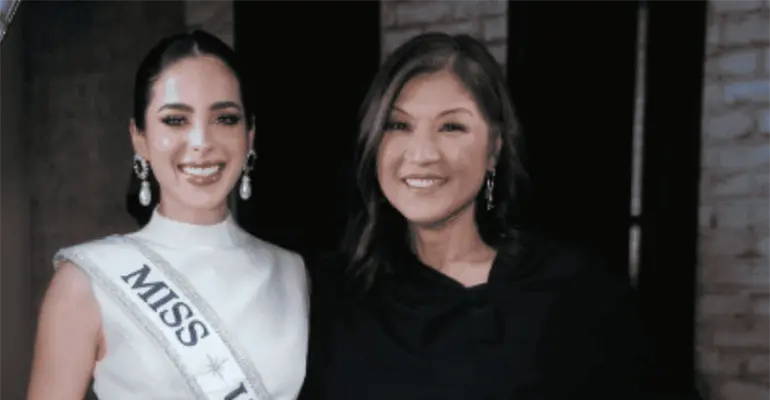Miss Universe 2025, Fátima Bosch deslumbra las cámaras de "Good Morning America"