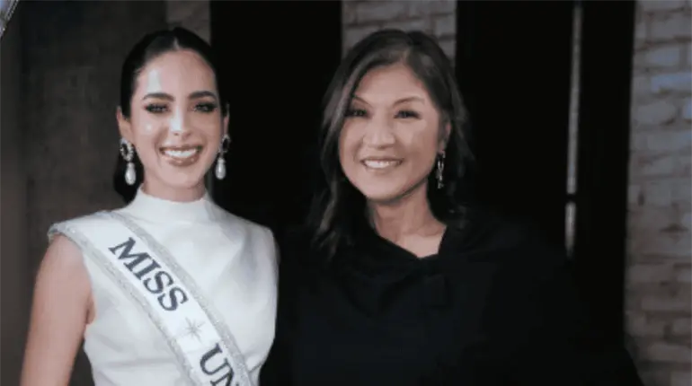 Miss Universe 2025, Fátima Bosch deslumbra las cámaras de "Good Morning America"
