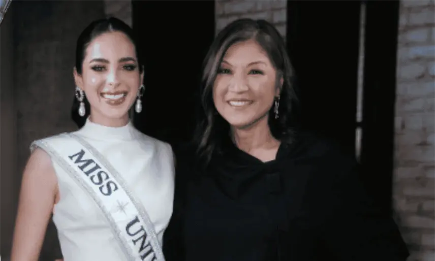 Miss Universe 2025, Fátima Bosch deslumbra las cámaras de "Good Morning America"