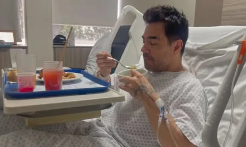 Omar Chaparro es hospitalizado y sometido a cirugía tras accidente en set