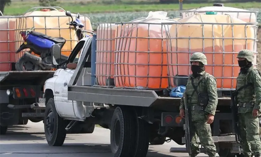 Fuerzas Federales aseguran más de 74 mil litros de ´huachicol´ en Coahuila y Jalisco