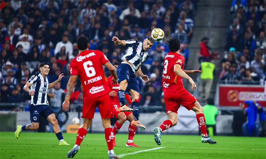 Monterrey, el único con ventaja en la ida de las semifinales; Cruz Azul y Tigres empataron 1-1