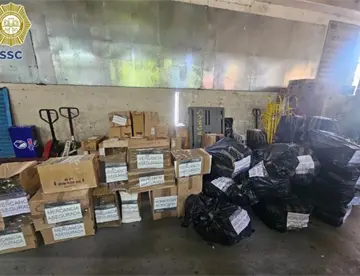 Decomisan en CDMX cigarros ilegales valuados en más de 1 mdp