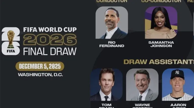 Judge, Brady y O´Neal, las figuras del deporte que estarán en el sorteo del Mundial 2026