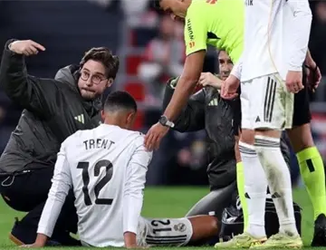 El defensa Trent Alexander-Arnold se suma a las bajas del Real Madrid