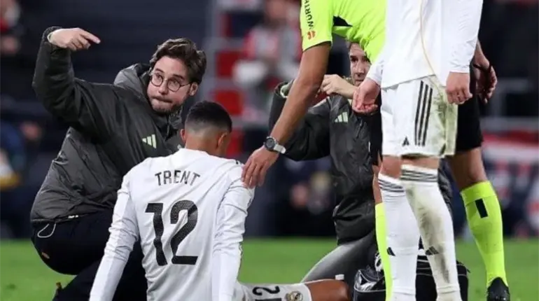 El defensa Trent Alexander-Arnold se suma a las bajas del Real Madrid