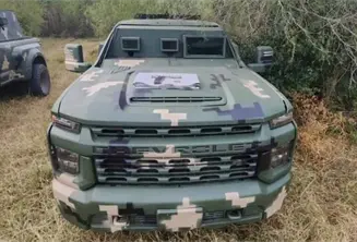 Destruye FGR 2 autos con blindaje artesanal y 59 máquinas tragamonedas en BC Sur