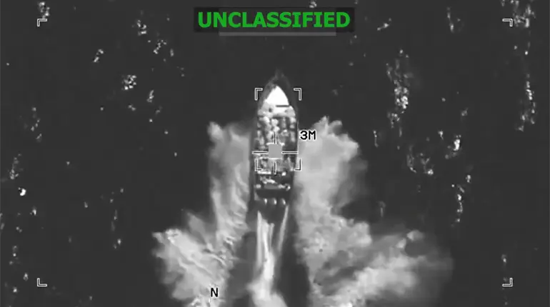 EE. UU. lanza nuevo ataque contra supuesta embarcación con narcóticos en el océano Pacífico