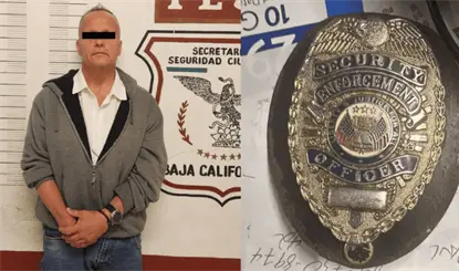 Detienen en Tijuana a estadounidense que se hacía pasar como agente del FBI
