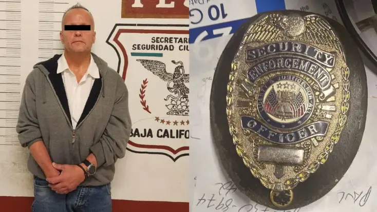Detienen en Tijuana a estadounidense que se hacía pasar como agente del FBI