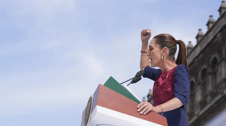"No vencerán al pueblo de México y a su presidenta": Sheinbaum