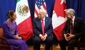 De "cordial y respetuoso", califica Sheinbaum primer encuentro personal con Trump