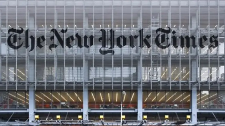 NYT demanda a empresa de IA por infringir derechos de autor