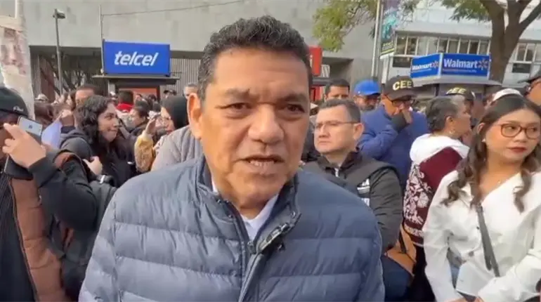 Vamos a defender la transformación, dice Javier May al participar en celebración de la 4T