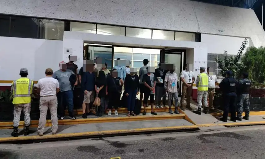 Desmantelan en Chiapas oficina donde ofrecían documentos falsos a migrantes