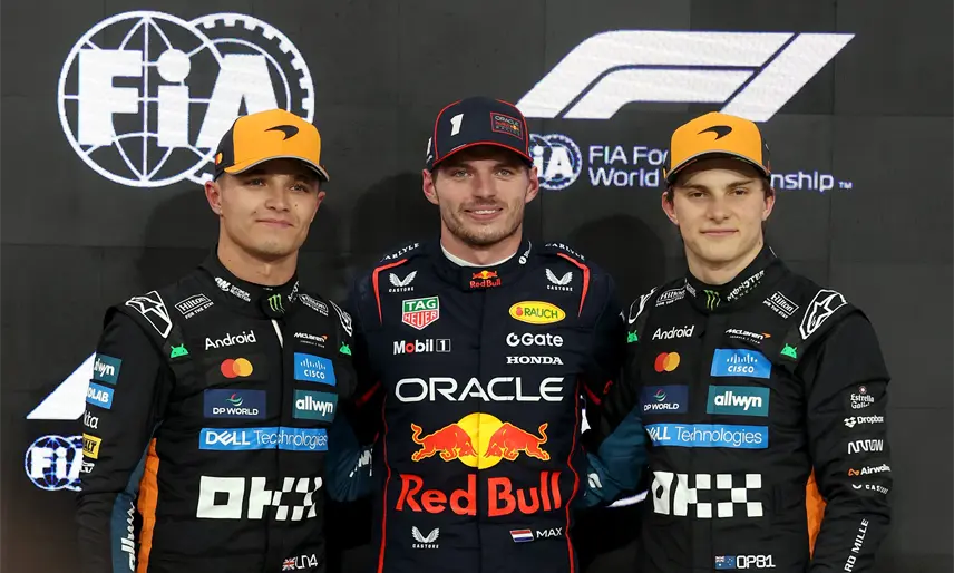 Max Verstappen se lleva la pole en el último GP de la temporada