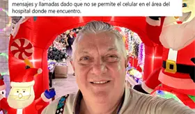 Chava Manrique, en etapa de recuperación pero permanece hospitalizado