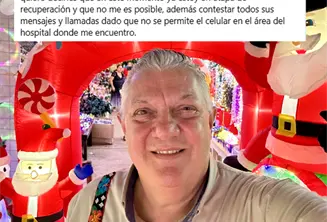 Chava Manrique, en etapa de recuperación pero permanece hospitalizado