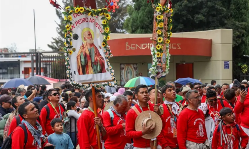 Implementan operativo en CDMX ante arribo de peregrinos a la Basílica de Guadalupe