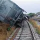Se descarrilan nueve góndolas de un tren en Hidalgo