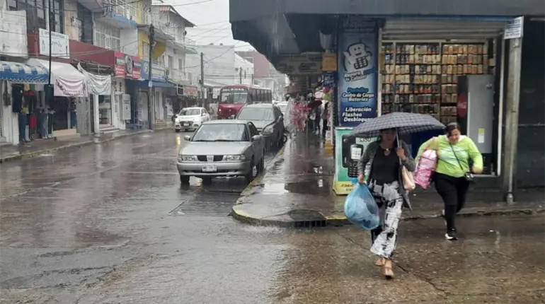 Emiten alerta amarilla por lluvias en Tabasco