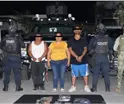 FIRT Olmeca detiene a 2 hombres y una mujer con droga y armas en Nacajuca