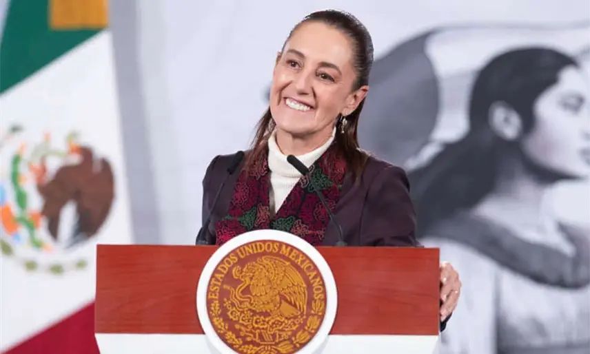 80% de la ciudadanía apoya el Gobierno de AMLO, pese a campañas en su contra, dice Sheinbaum