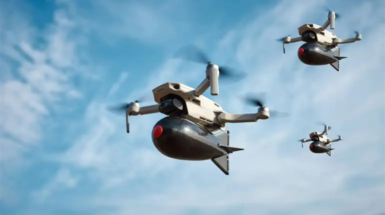 Reporte de la Defensa revela que el CJNG, Santa Rosa y Unidos, son los cárteles que más usan drones