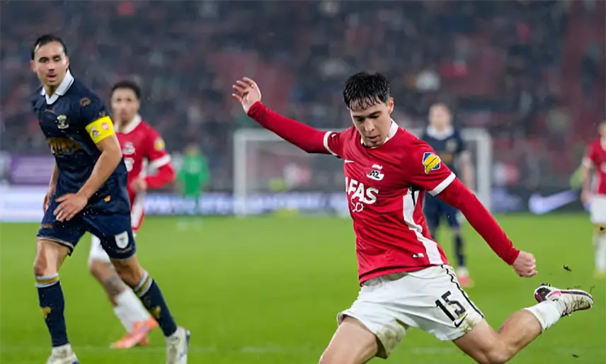 AZ Alkmaar y Mateo Chávez ligan cuatro partidos sin conocer la victoria en la Eredivisie