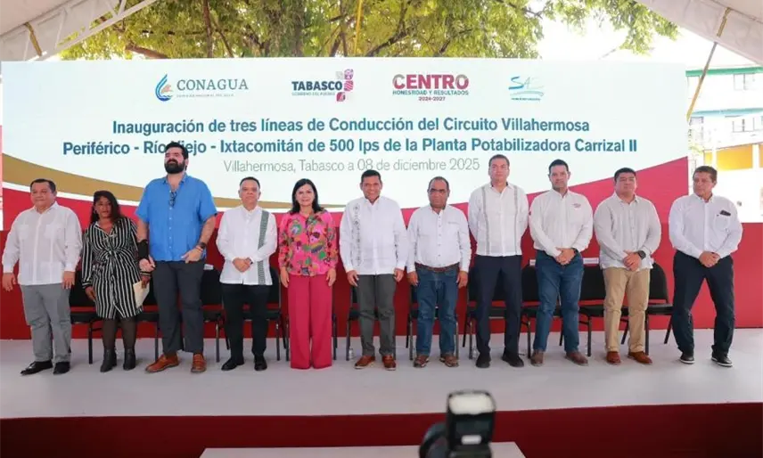Esperan mejoras en indicadores de pobreza con nuevas líneas de agua potable en Centro