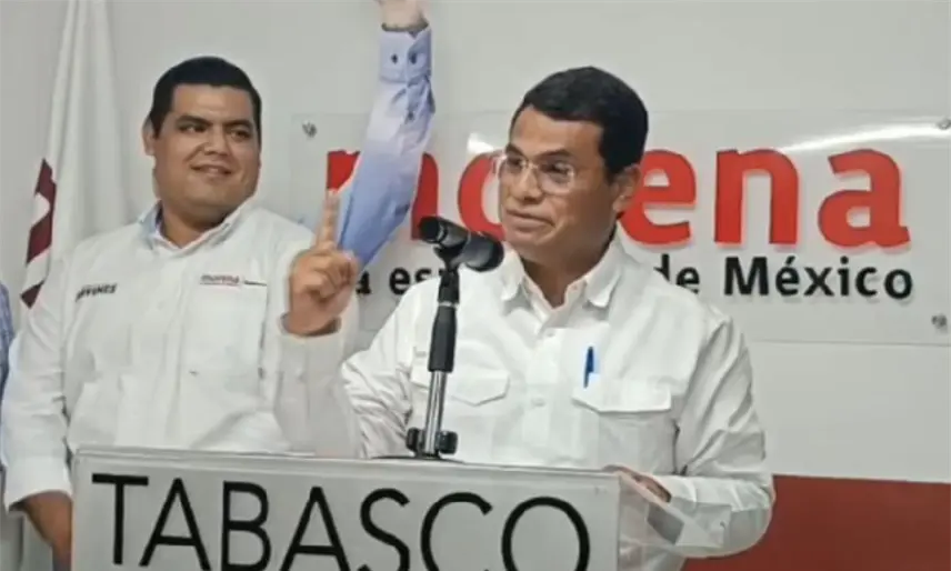 Emplaza Morena Tabasco a Andrade para presentar pruebas y denuncias por presunto gasto en "acarreos"