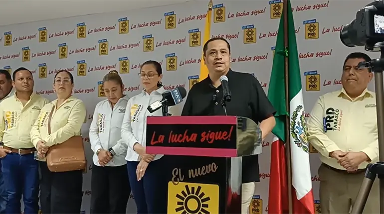 Denuncias de Morena carecen de sustento y serán desechadas, vaticina el PRD Tabasco