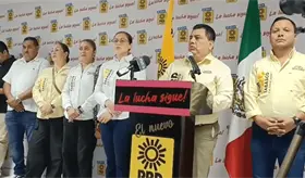 Acusa PRD Tabasco acarreo y uso de recursos públicos para llenar evento de Sheinbaum en CDMX